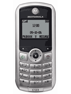 Best available price of Motorola C123 in Argentina