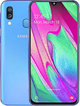 Best available price of Samsung Galaxy A40 in Argentina